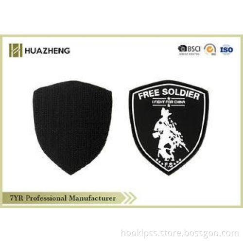 Military Velcro PVC Badge Sticking For Clothing Customized